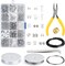 Jewelry Making Kit Starter Set – Jewelry Findings, Beading Wires, Pliers & Tools for DIY Jewelry Making and Repair